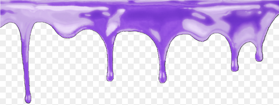 Border Edging Frame Paint Dripping Dripping Purple, Ice, Body Part, Mouth, Nature Free Png