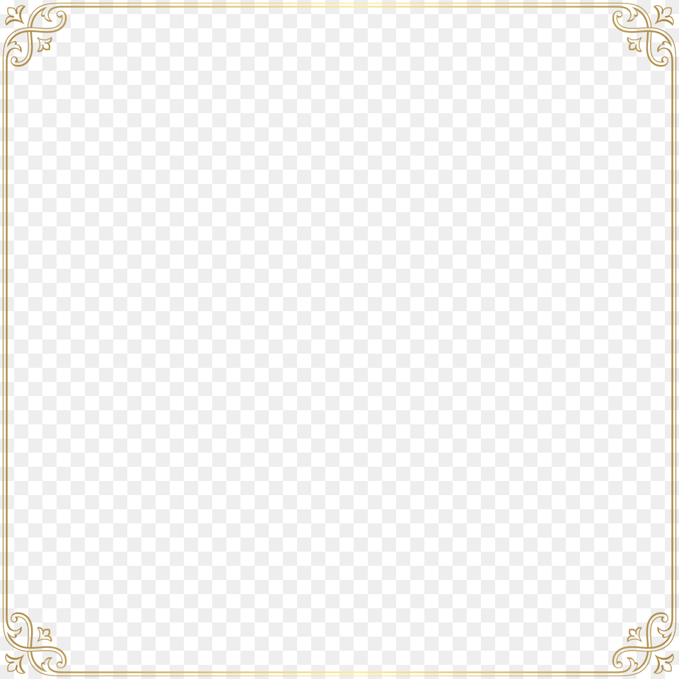 Border Frame Clip Art Gold, Page, Text, White Board, Paper Png