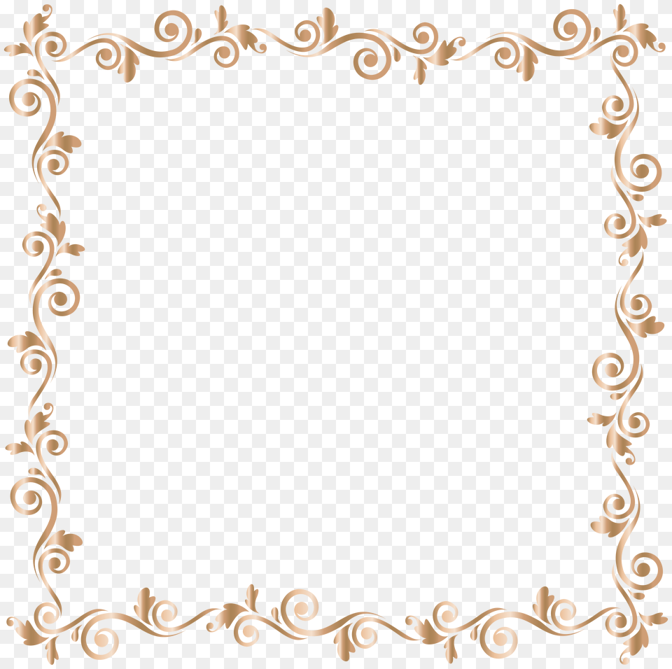 Border Frame Gold Clip Art Png Image