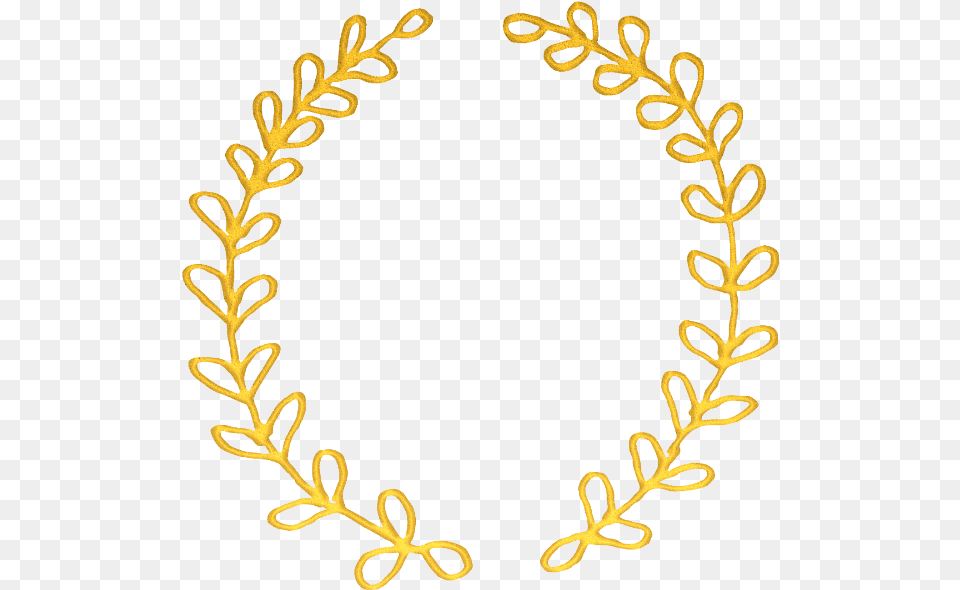 Border Frame Goldenframe Gold Metallic Leaf Leaves Circle, Pattern, Oval Png Image