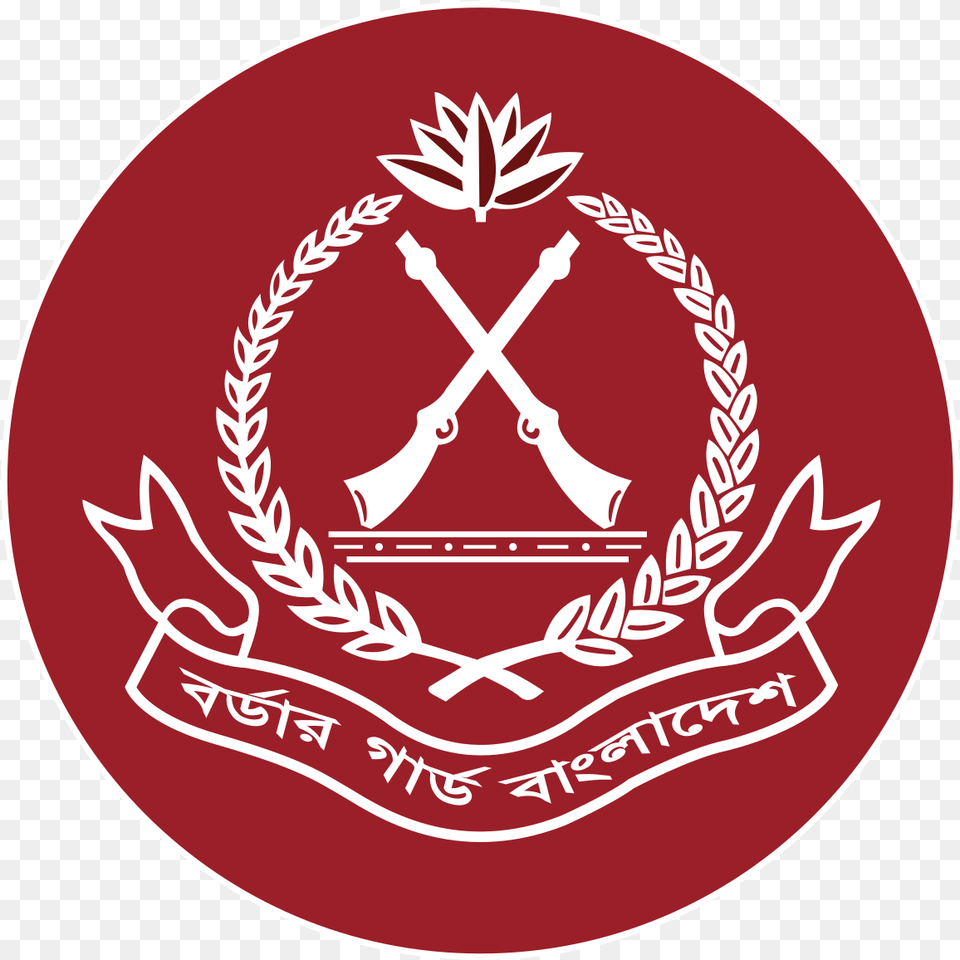 Border Guard Bangladesh Logo, Emblem, Symbol, Food, Ketchup Free Transparent Png
