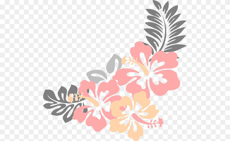 Border Hawaiian Flower Clipart, Art, Floral Design, Graphics, Pattern Free Png Download