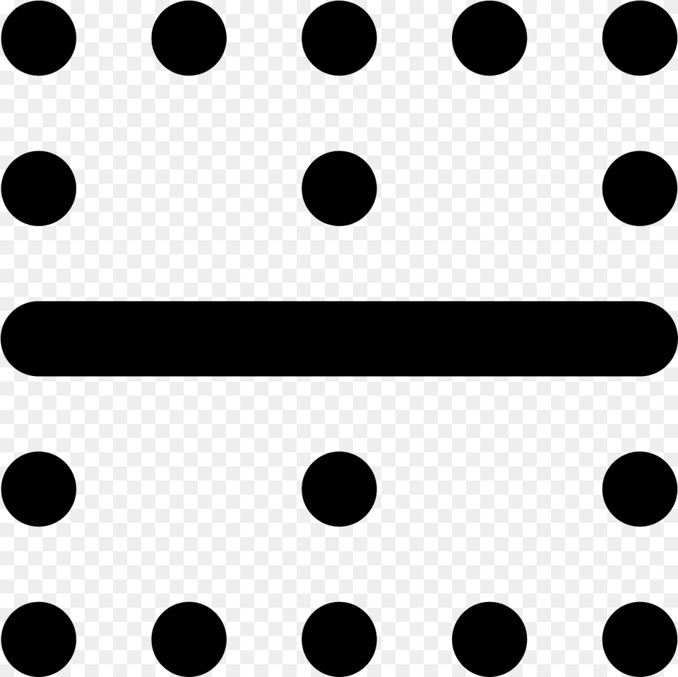 Border Horizontal Icon Connect All The Dots With 4 Lines, Gray Png