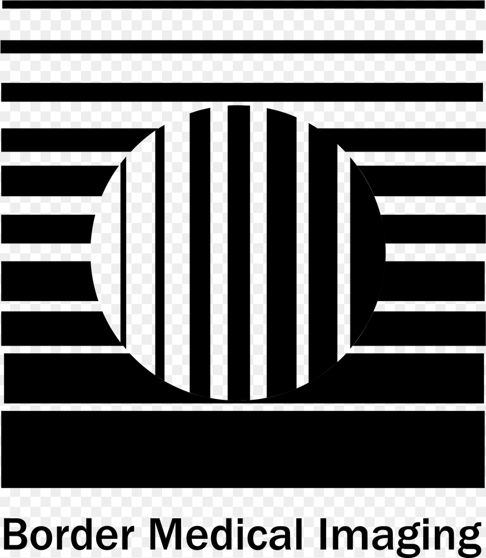 Border Medical Imaging 01 Logo Black And White Circle, Sphere Free Png