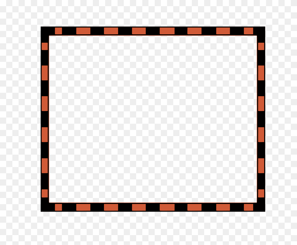 Border Orange Black 4x33 Clipart, Home Decor, White Board Png Image