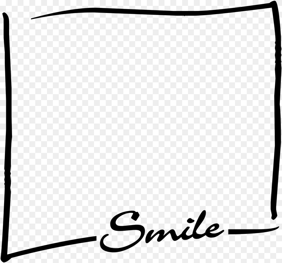 Border Outline, Gray Free Transparent Png