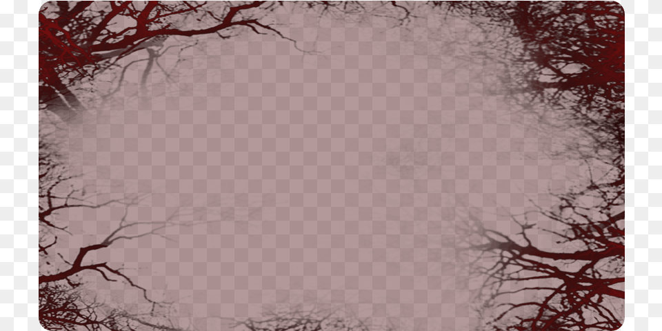 Border Red Evil Transparent Branches Veins Horror, Maroon Png Image