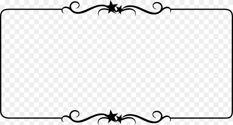 Border Template, Gray Free Png