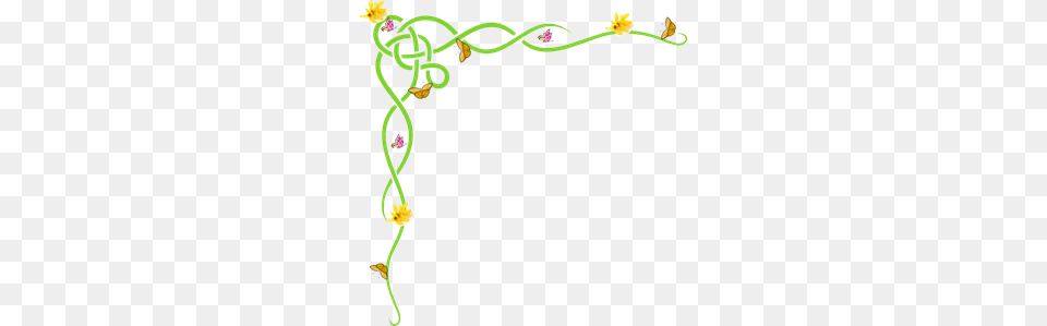 Border Yellow Clip Arts For Web, Pattern, Art, Floral Design, Graphics Free Transparent Png