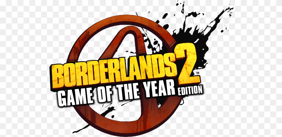 Borderlands 2 Game Of The Year Illustration, Logo Png