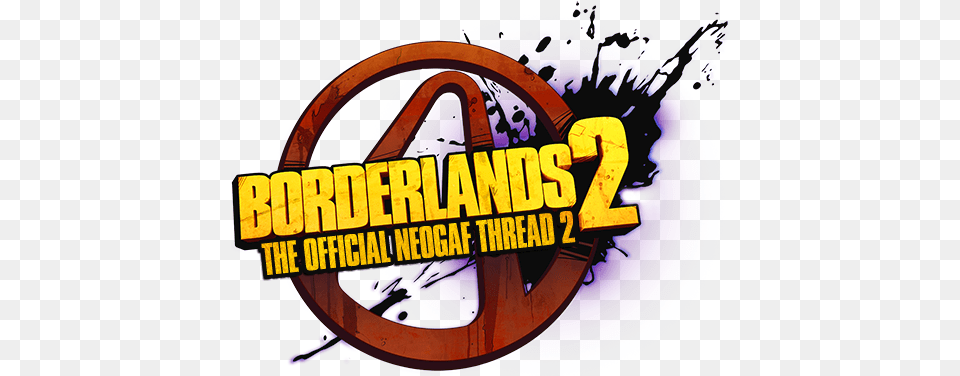 Borderlands 2 Language, Logo, Purple Png