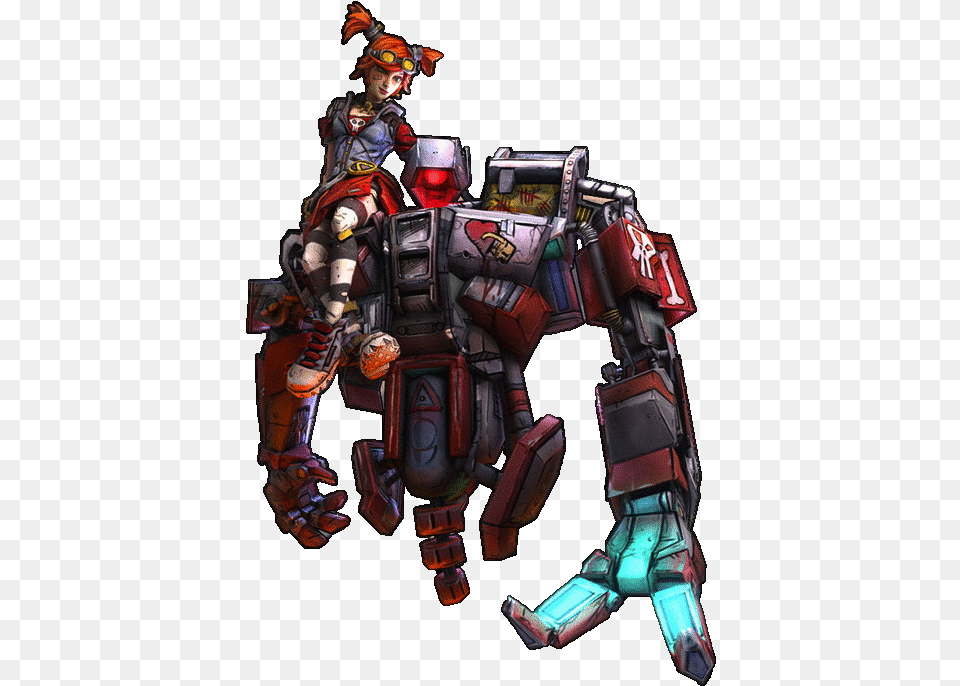 Borderlands 2 Mechromancer, Robot, Adult, Female, Person Png Image