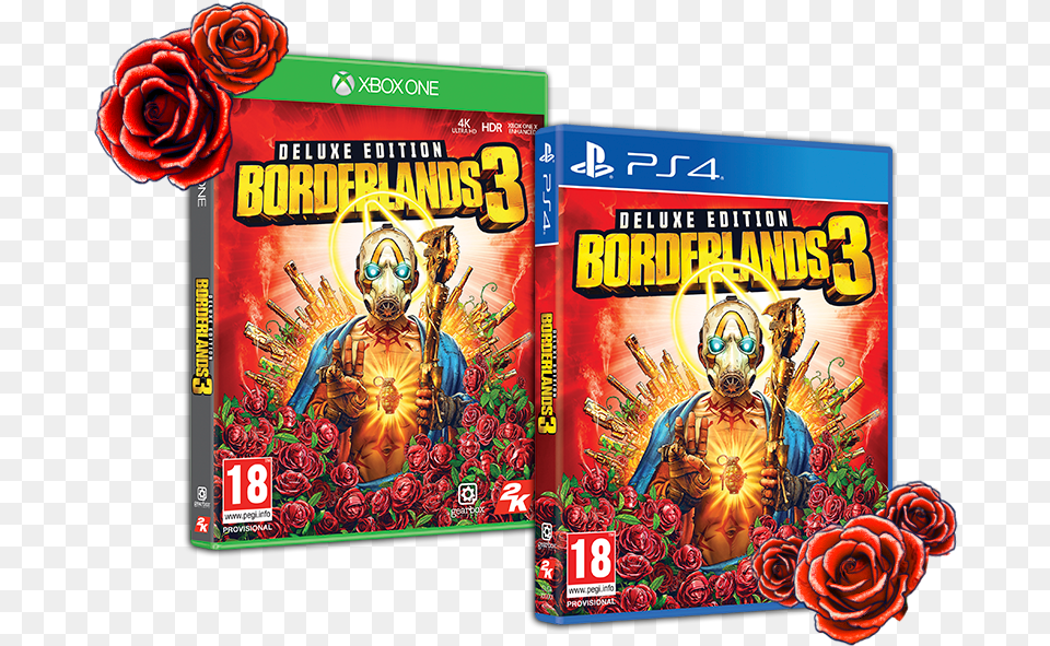 Borderlands 3 Game Borderlands 3 Deluxe Xbox, Book, Comics, Publication, Rose Free Transparent Png