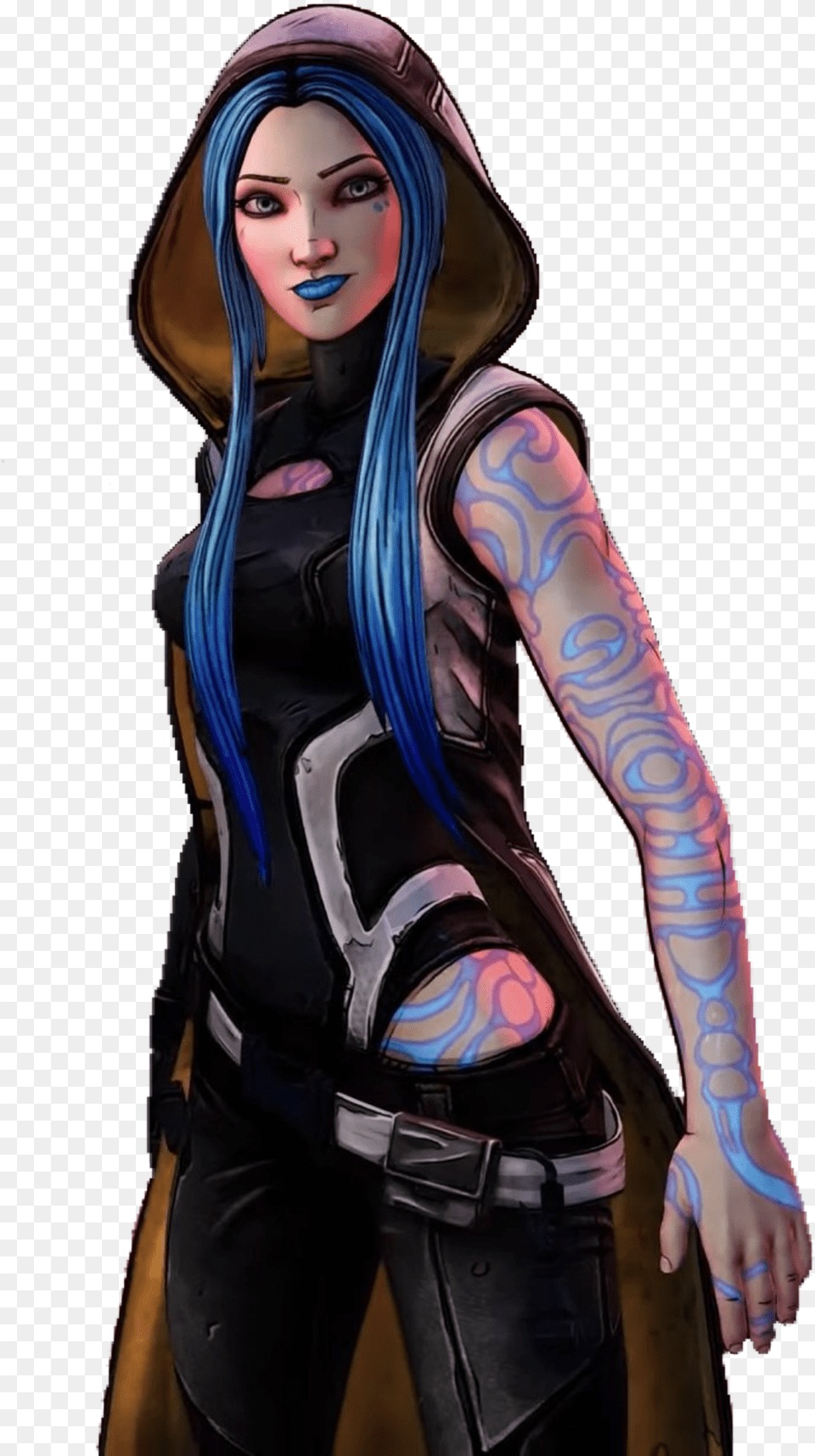 Borderlands 3 Maya Cosplay, Adult, Publication, Person, Female Free Png