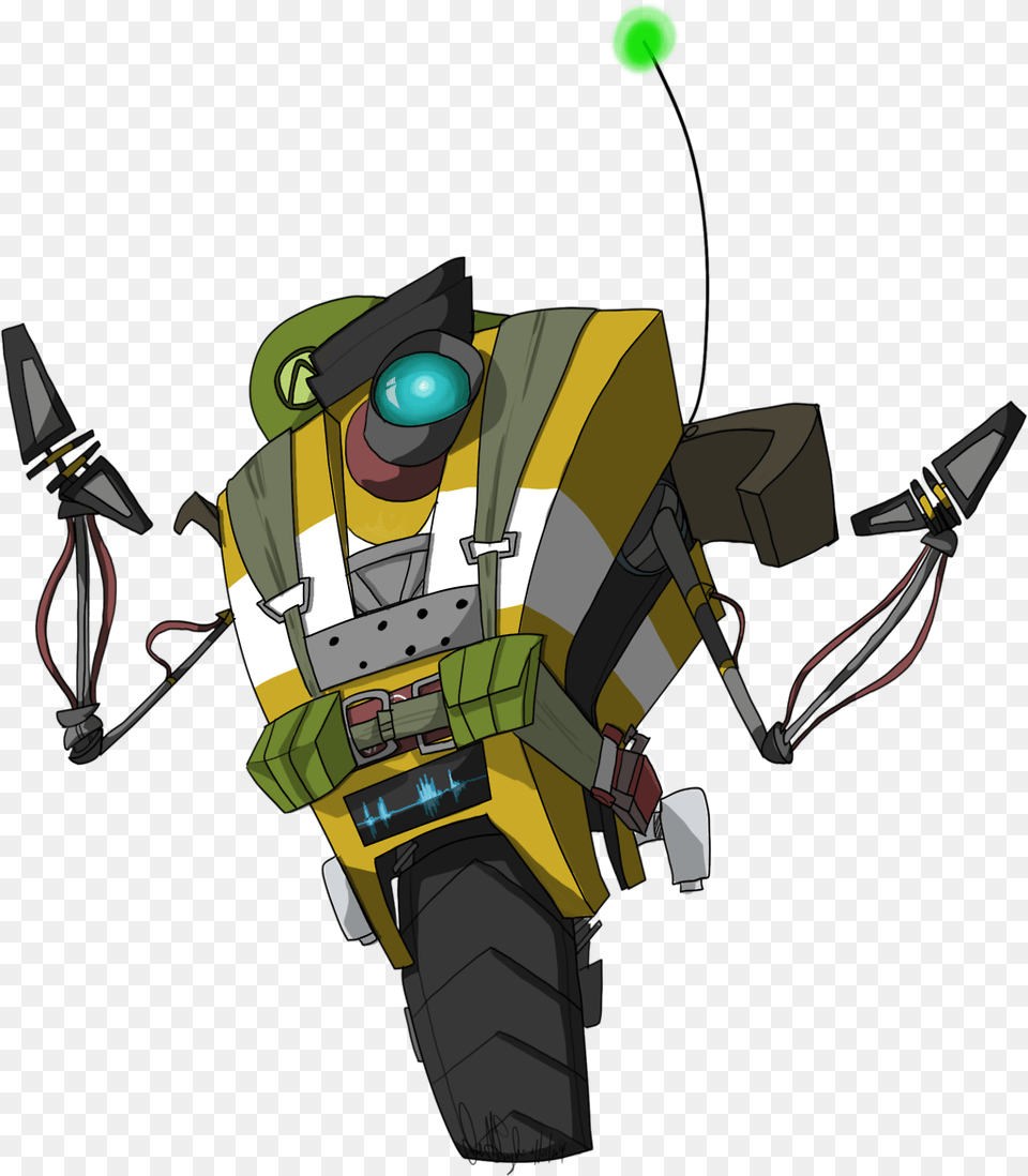 Borderlands Borderlands The Pre Sequel, Robot, Bulldozer, Machine Png