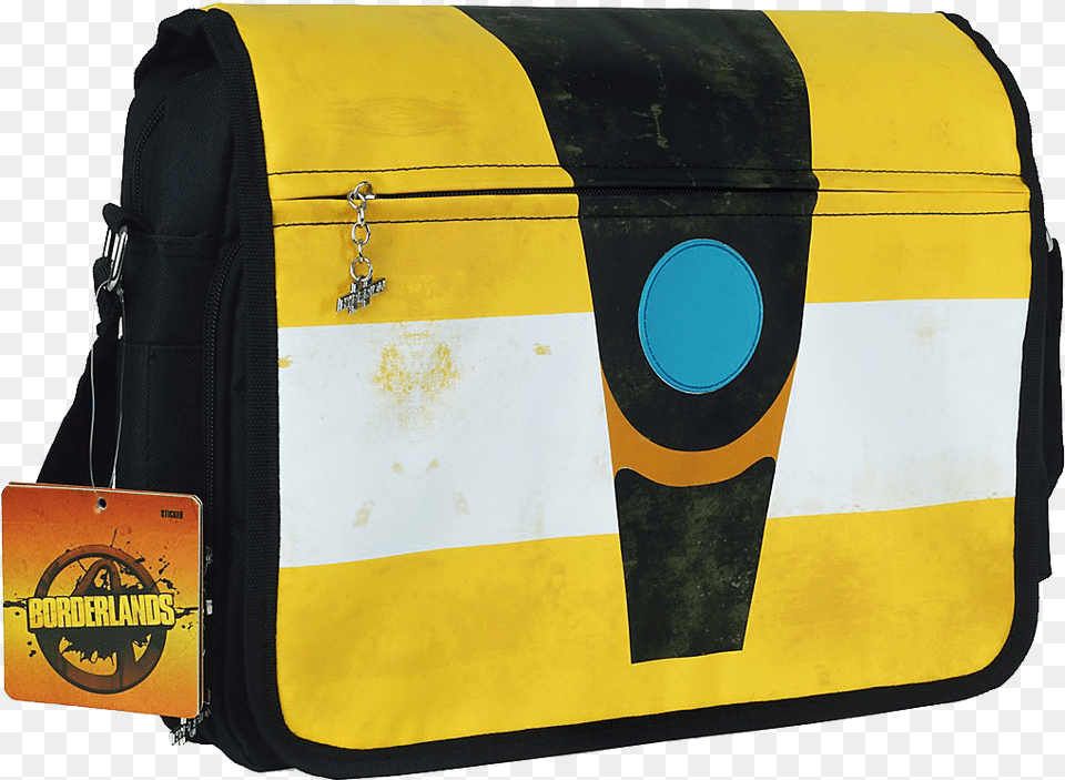 Borderlands Claptrap Messenger Bag, Accessories, Handbag Png Image