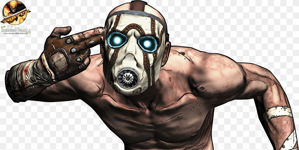 Borderlands Clipart Borderlands, Adult, Male, Man, Person Free Png