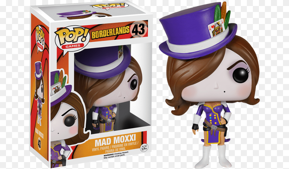 Borderlands Moxxi Funko Pop, Baby, Person, Book, Publication Free Png Download