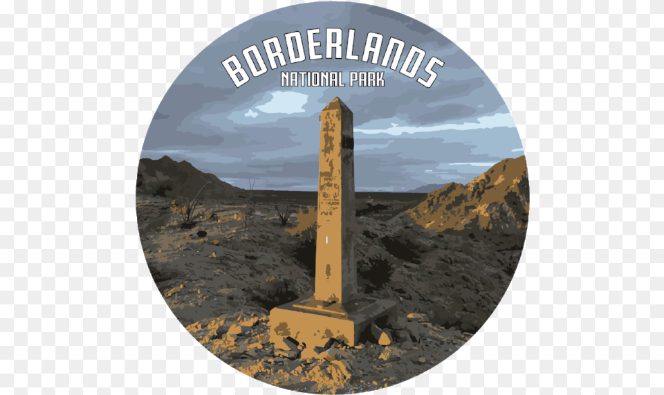 Borderlandsnationalpark Sign, Architecture, Building, Monument, Obelisk Free Png