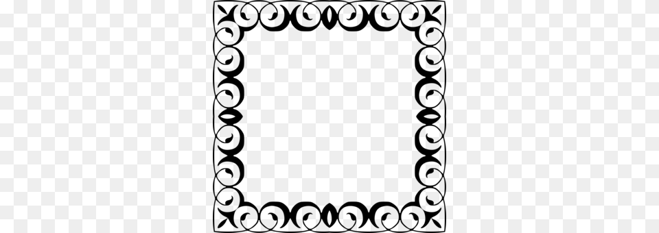 Borders And Frames Decorative Borders, Gray Free Png Download