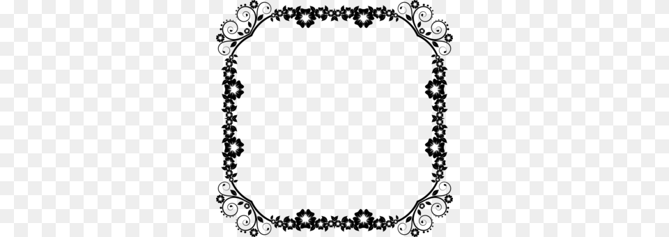 Borders And Frames Drawing Paper Black And White Coloring Book, Home Decor, Accessories, Lighting Free Png Download