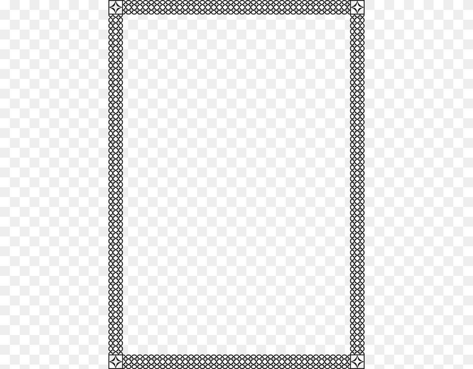 Borders And Frames Drawing Paper Black And White Coloring White Simple Frame, Gray Free Transparent Png