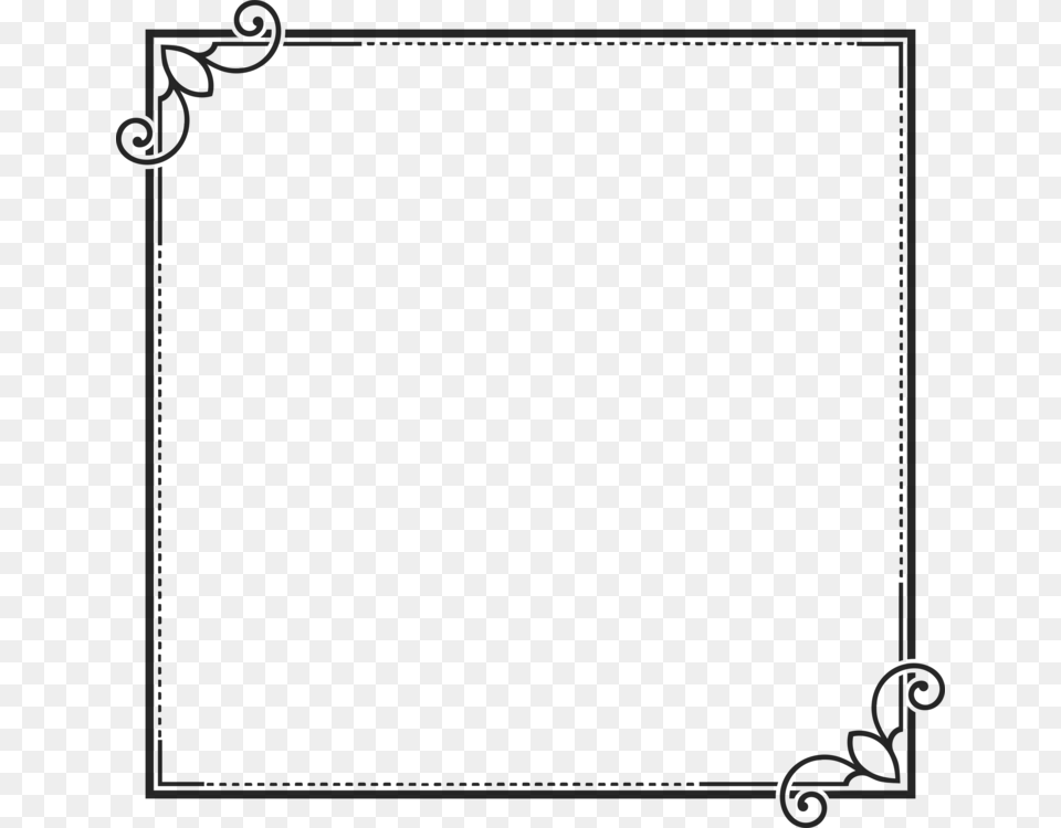Borders And Frames Picture Decorative Arts Frame Line Line Frames And Borders, Home Decor, Green, Blackboard Free Transparent Png