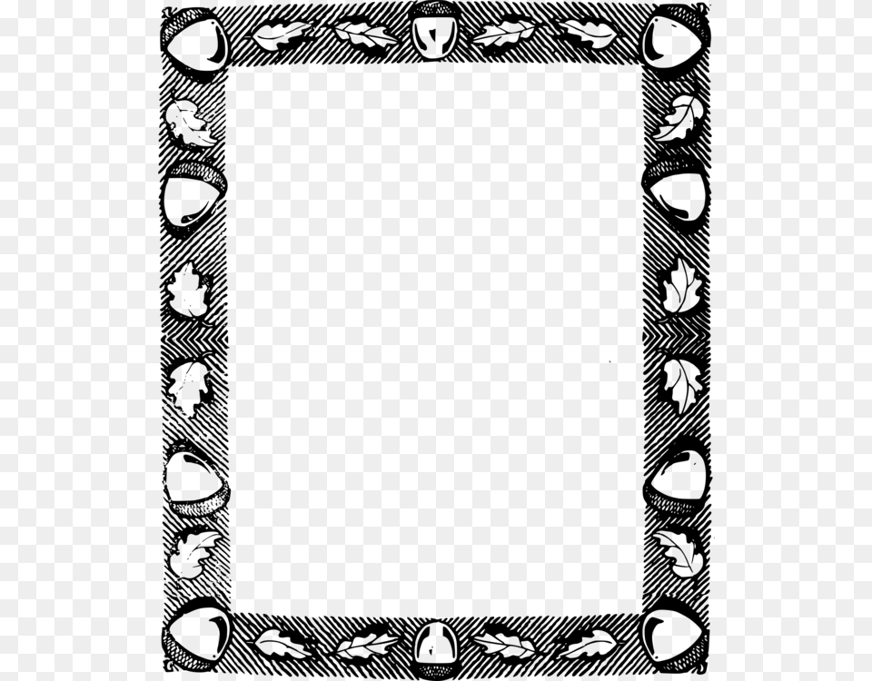 Borders And Frames Picture Frames Nut Fall, Gray Free Transparent Png