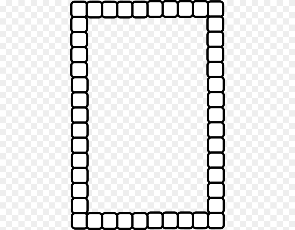 Borders And Frames Rectangle Computer Icons Picture Shape Border Black And White, Text Free Png Download