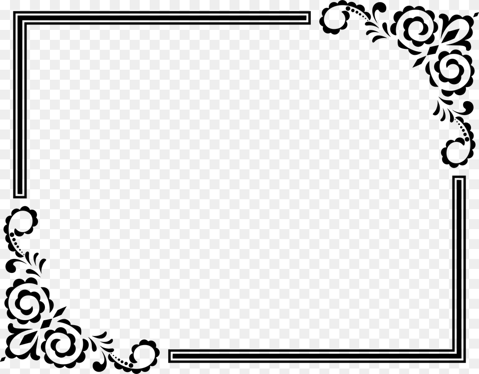 Borders For Powerpoint Art, Floral Design, Graphics, Green Free Transparent Png