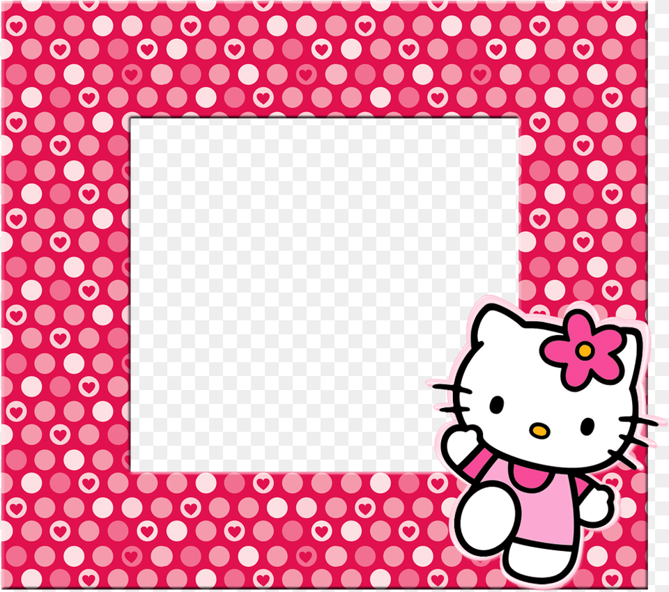 Borders And Backgrounds Hello Kitty Background Design, Pattern, Home Decor, Face, Head Png Image