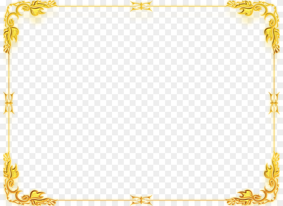 Borders Transparent Formal Picture Frame, White Board Png Image