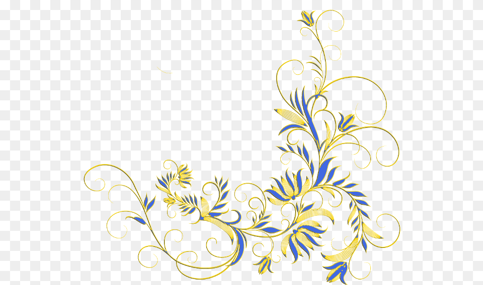 Bordure Vine With Purple Flowers Drawing, Art, Floral Design, Graphics, Pattern Png Image