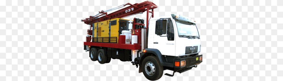 Bore Well Lorry, Transportation, Truck, Vehicle Png