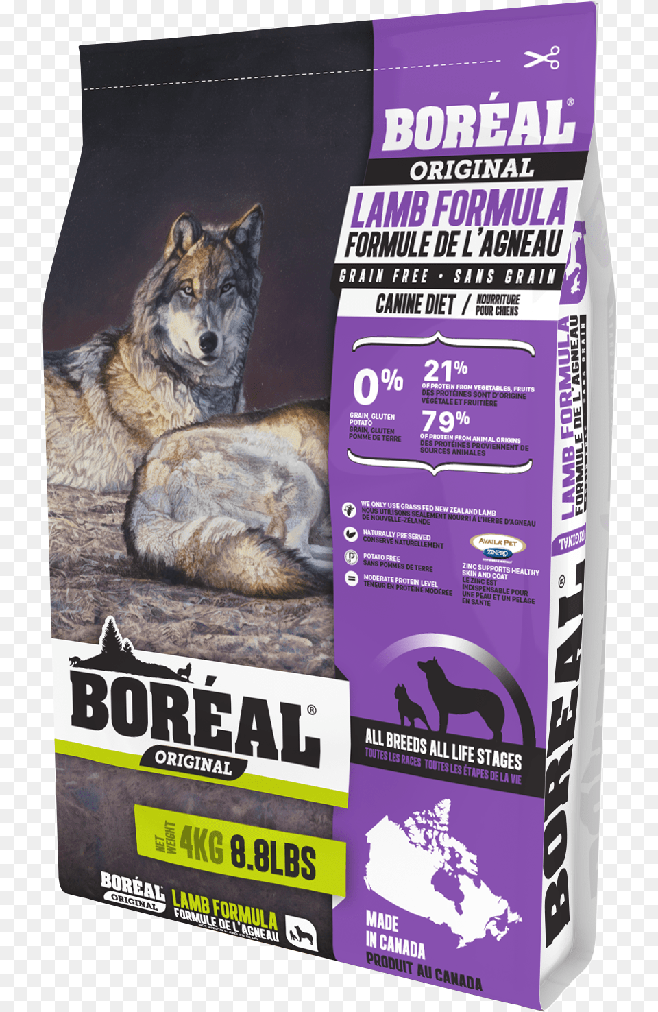 Boreal Dog Food Brand, Advertisement, Pet, Mammal, Canine Png