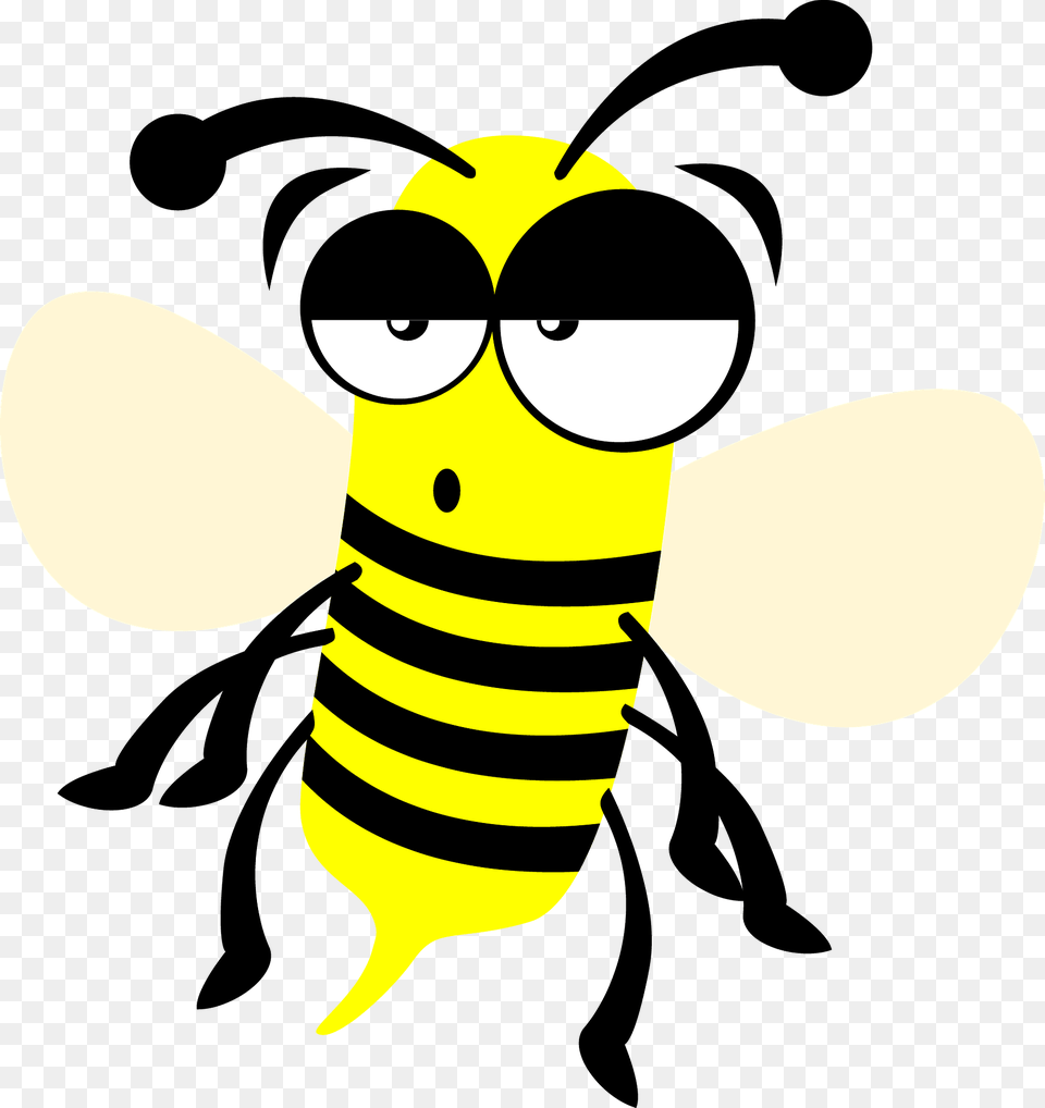 Bored Bee Clipart, Animal, Insect, Invertebrate, Wasp Free Png