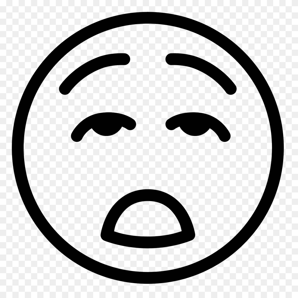 Bored Icon, Gray Free Transparent Png