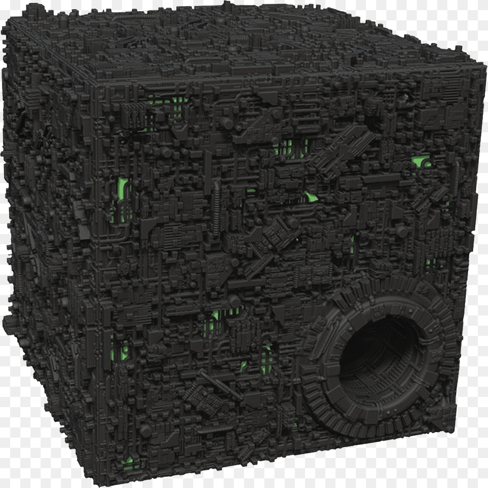 Borg Cube Star Trek Attack Wing Borg Cube, Architecture, Building, Electronics, Speaker Png Image