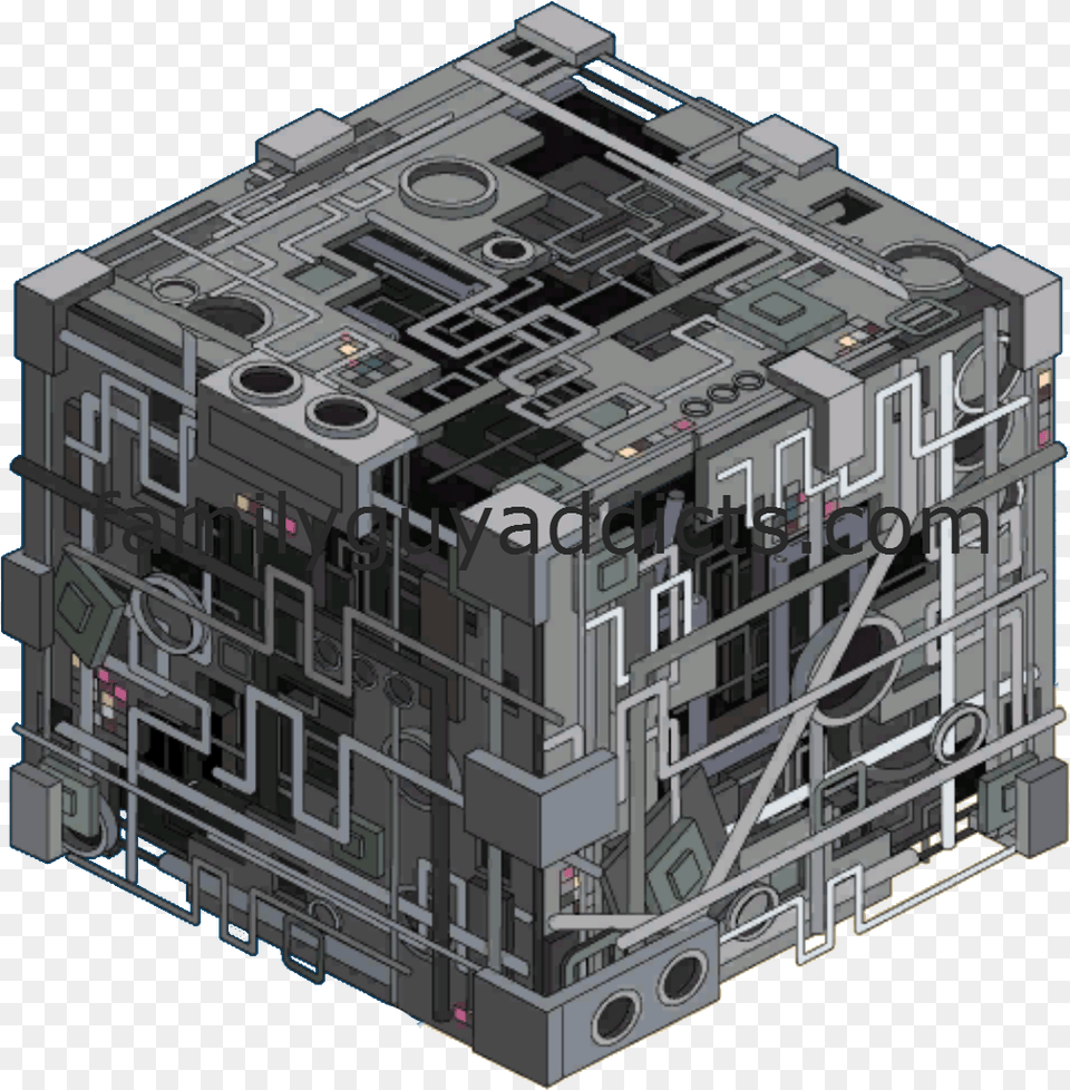 Borg Cube Top Down U0026 Clipart Download Ywd Borg Starships, Cad Diagram, Diagram, Scoreboard Free Transparent Png