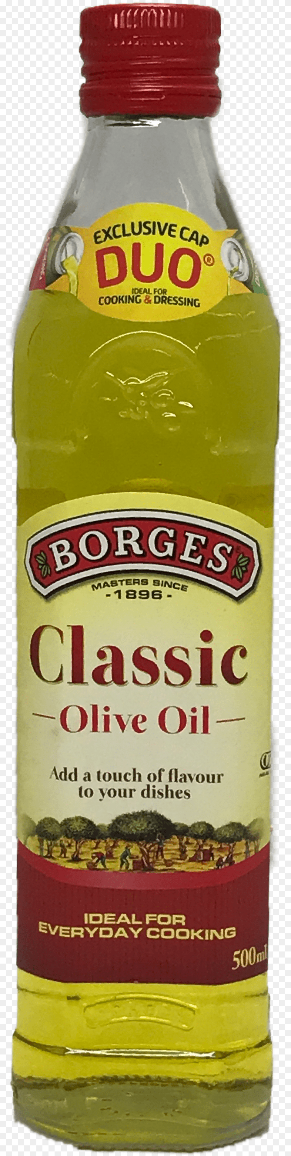 Borge Classic Olive Oil 500mltitle Borge Classic Plastic Bottle, Cooking Oil, Food, Ketchup Free Transparent Png