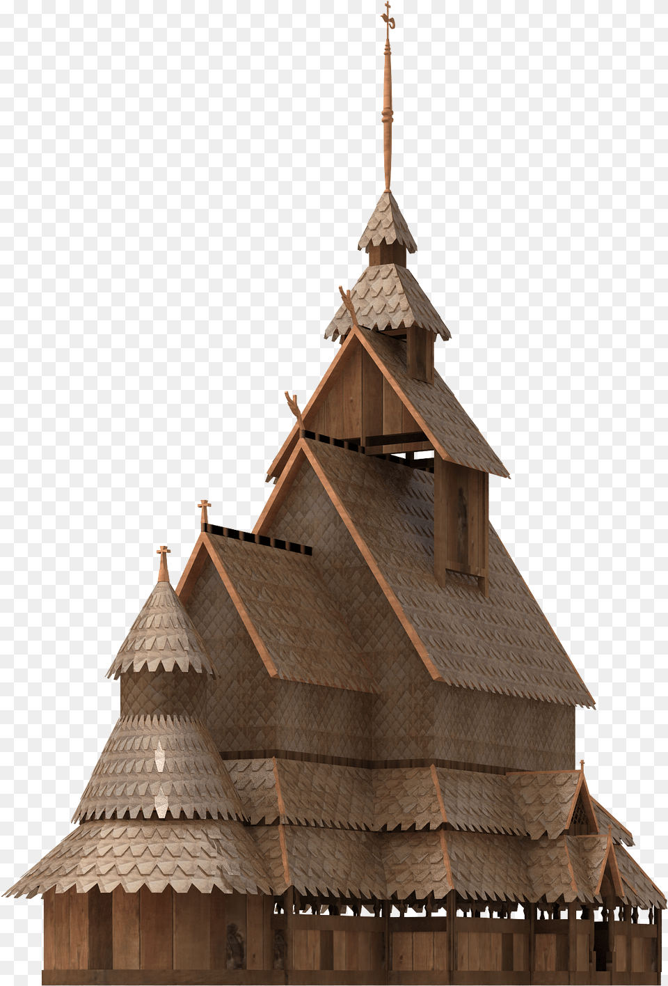 Borgund Stave Church Altar, Architecture, Building, Spire, Tower Png Image