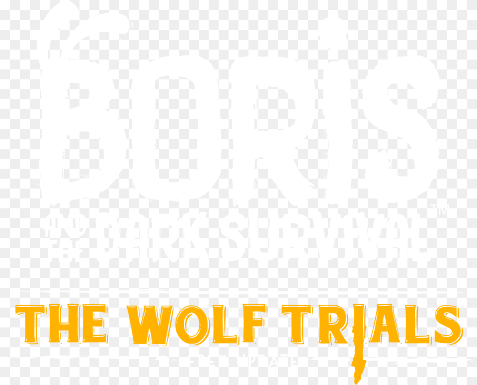 Boris And The Dark Survival The Wolf Trials Poster, Advertisement, Text Free Png
