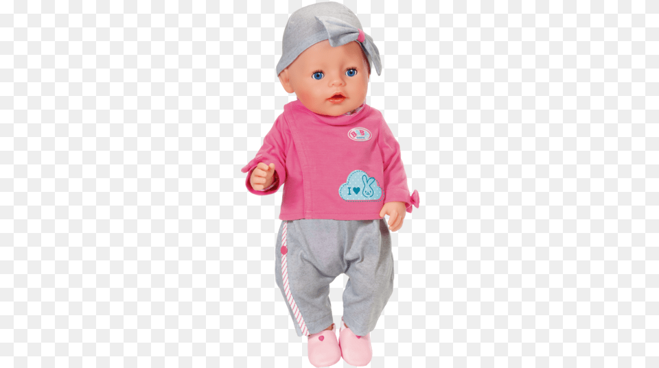 Born Baby In Pink, Doll, Toy, Person, Clothing Free Png Download