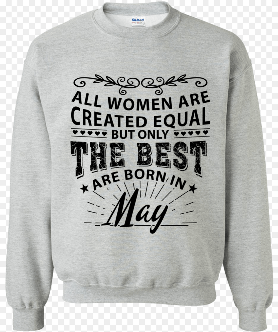 Born In May T Shirt, Clothing, Hoodie, Knitwear, Sweater Free Png