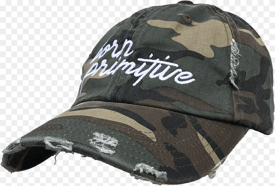 Born Primitive Low Profile Script Hatclass Baseball Cap, Baseball Cap, Clothing, Hat Png Image