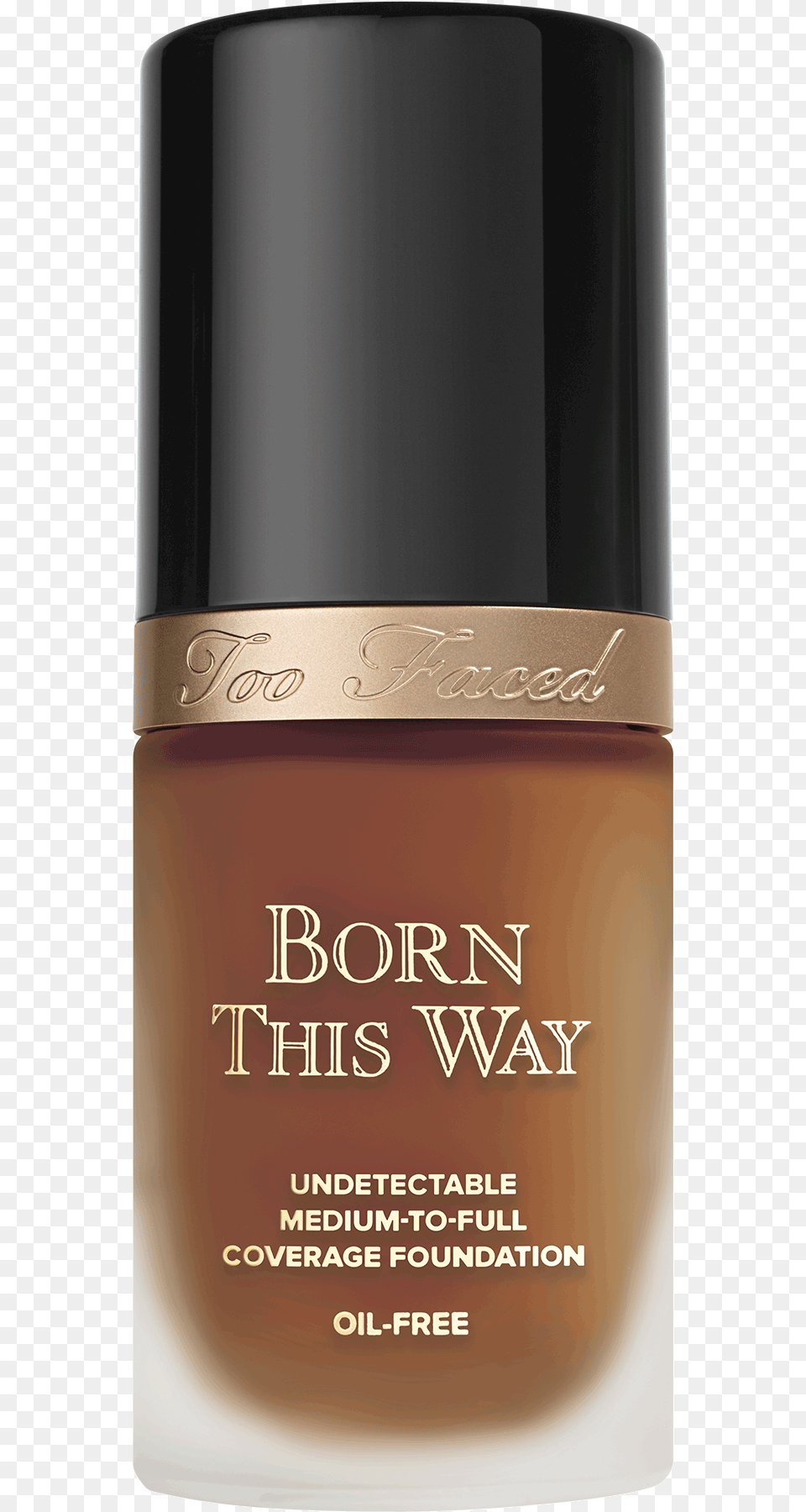 Born This Way Foundation Too Faced Foundation Chai, Cosmetics, Bottle, Perfume, Head Free Png