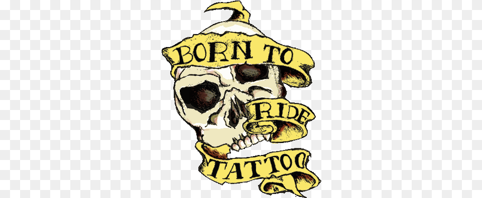 Born To Ride39s Tattoo Club Home Born To Ride Tattoo, Logo, Animal, Publication, Person Free Transparent Png