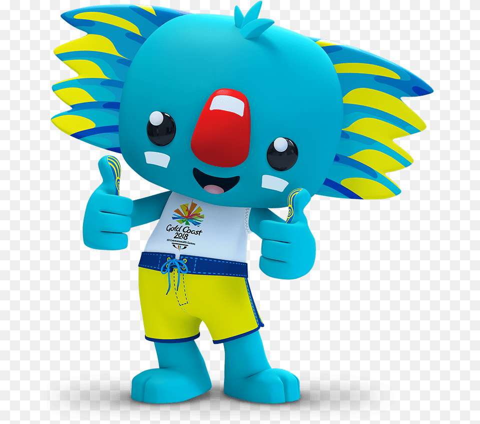 Borobi Mascot Of 2018 Commonwealth Games, Toy, Plush Png Image