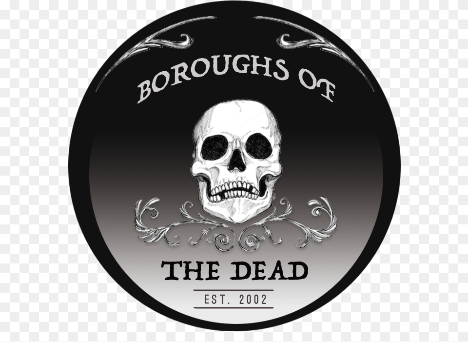Boroughs Of The Dead Skull, Face, Head, Person, Disk Free Png
