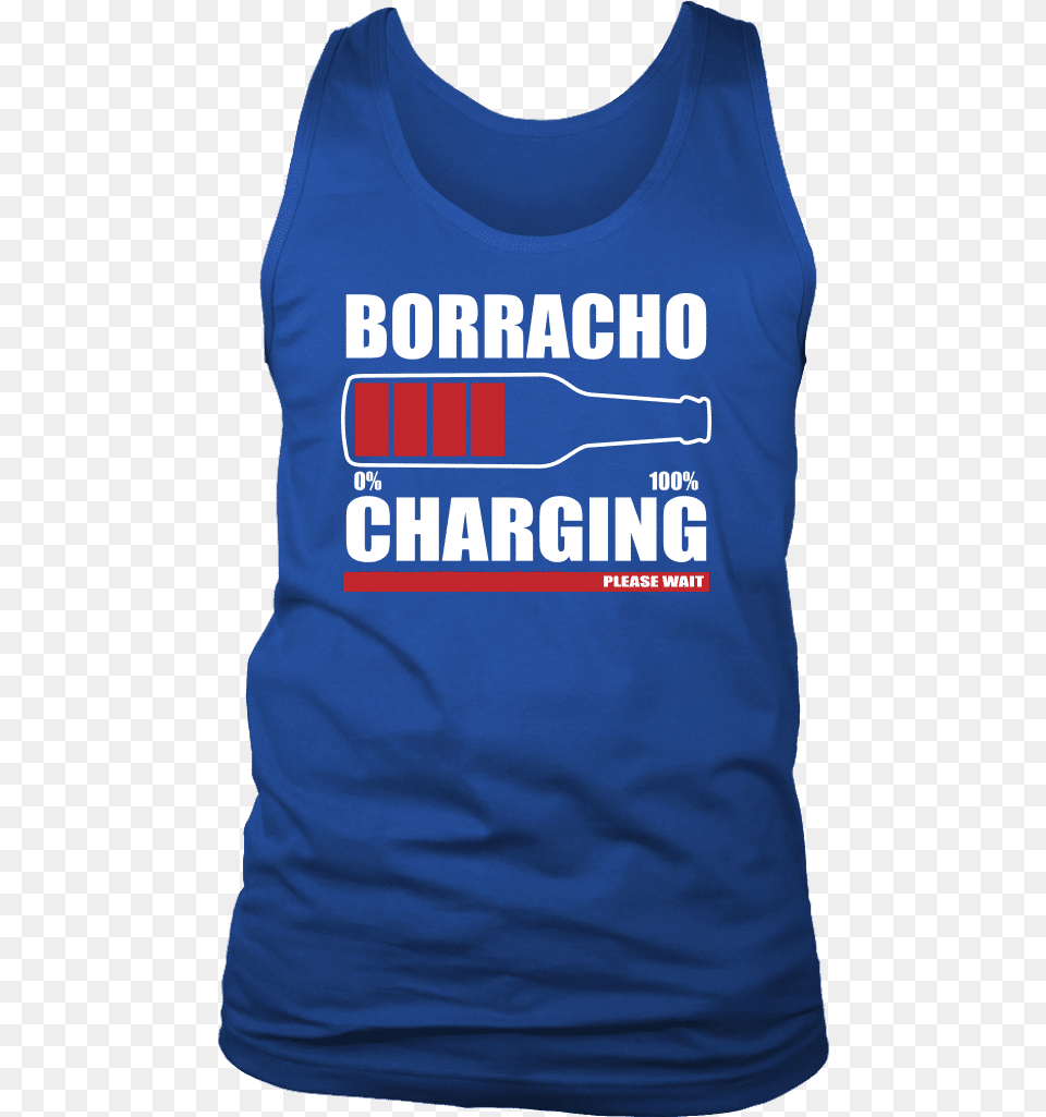 Borracho Charging Shirt, Clothing, Tank Top Png Image